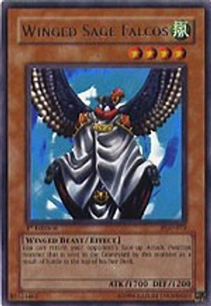 Winged Sage Falcos (PGD-072) - Pharaonic Guardian Unlimited - Premium Yugioh Single from Konami - Just $0.26! Shop now at Game Crave Tournament Store