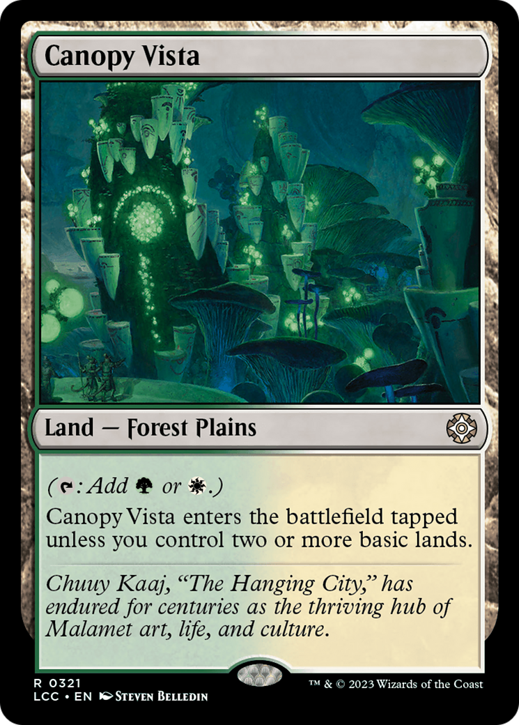 Canopy Vista (LCC-321) - The Lost Caverns of Ixalan Commander - Premium MTG Single from Wizards of the Coast - Just $0.08! Shop now at Game Crave Tournament Store