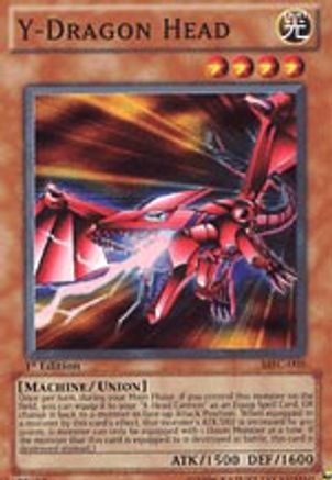 Y-Dragon Head (MFC-005) - Magician's Force Unlimited - Premium Yugioh Single from Konami - Just $1.64! Shop now at Game Crave Tournament Store