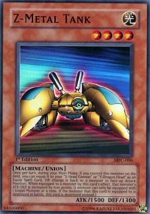 Z-Metal Tank (MFC-006) - Magician's Force Unlimited - Premium Yugioh Single from Konami - Just $1.41! Shop now at Game Crave Tournament Store