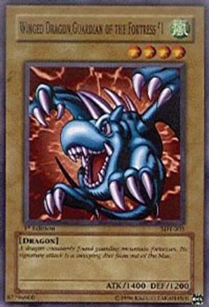 Winged Dragon, Guardian of the Fortress #1 (SDY-003) - Starter Deck: Yugi 1st Edition - Premium Yugioh Single from Konami - Just $3.59! Shop now at Game Crave Tournament Store