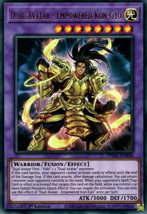 Dual Avatar - Empowered Kon-Gyo (PHRA-EN034) - Phantom Rage 1st Edition - Premium Yugioh Single from Konami - Just $0.26! Shop now at Game Crave Tournament Store