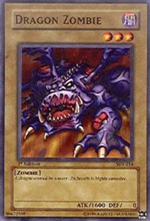 Dragon Zombie (SDY-014) - Starter Deck: Yugi Unlimited - Premium Yugioh Single from Konami - Just $0.42! Shop now at Game Crave Tournament Store