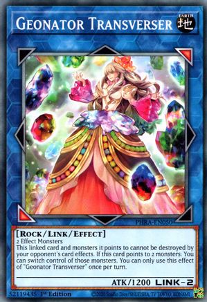 Geonator Transverser (PHRA-EN050) - Phantom Rage 1st Edition - Premium Yugioh Single from Konami - Just $0.25! Shop now at Game Crave Tournament Store