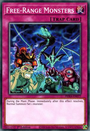 Free-Range Monsters (PHRA-EN077) - Phantom Rage 1st Edition - Premium Yugioh Single from Konami - Just $0.25! Shop now at Game Crave Tournament Store