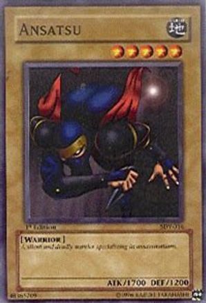 Ansatsu (SDY-016) - Starter Deck: Yugi 1st Edition - Premium Yugioh Single from Konami - Just $5.52! Shop now at Game Crave Tournament Store