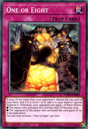 One or Eight (PHRA-EN080) - Phantom Rage 1st Edition - Premium Yugioh Single from Konami - Just $0.25! Shop now at Game Crave Tournament Store