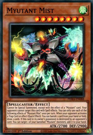 Myutant Mist (PHRA-EN088) - Phantom Rage 1st Edition - Premium Yugioh Single from Konami - Just $0.25! Shop now at Game Crave Tournament Store