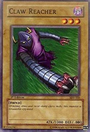 Claw Reacher (SDY-018) - Starter Deck: Yugi 1st Edition - Premium Yugioh Single from Konami - Just $3.96! Shop now at Game Crave Tournament Store