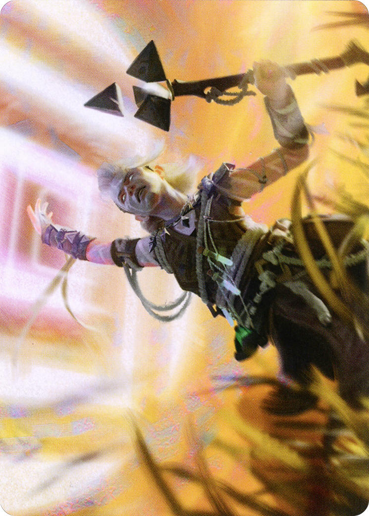 Kor Celebrant // Kor Celebrant (AZNR-041) - Zendikar Rising Art Series (Borderless) - Premium MTG Single from Wizards of the Coast - Just $0! Shop now at Game Crave Tournament Store