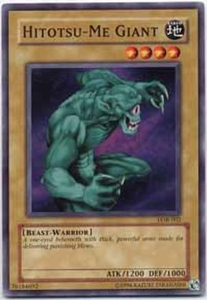 Hitotsu-Me Giant (SDK-002) - Starter Deck: Kaiba Unlimited - Premium Yugioh Single from Konami - Just $0.37! Shop now at Game Crave Tournament Store