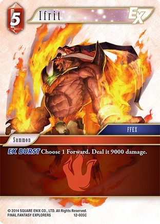 Ifrit EX (OPUS XII) - Premium Final Fantasy Single from Opus XII - Just $0.25! Shop now at Game Crave Tournament Store