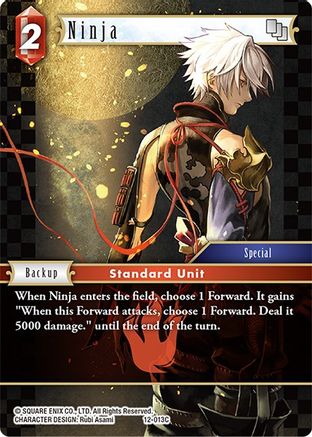 Ninja (Special) (OPUS XII) Foil - Premium Final Fantasy Single from Opus XII - Just $0.41! Shop now at Game Crave Tournament Store