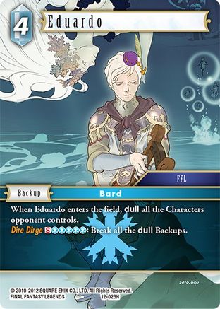 Eduardo (OPUS XII) Foil - Premium Final Fantasy Single from Opus XII - Just $0.52! Shop now at Game Crave Tournament Store