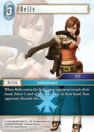Belle (OPUS XII) Foil - Premium Final Fantasy Single from Opus XII - Just $0.34! Shop now at Game Crave Tournament Store