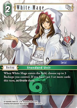 White Mage (Special) (OPUS XII) - Premium Final Fantasy Single from Opus XII - Just $0.25! Shop now at Game Crave Tournament Store