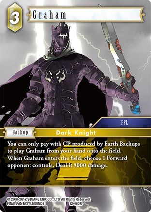 Graham (OPUS XII) - Premium Final Fantasy Single from Opus XII - Just $0.25! Shop now at Game Crave Tournament Store