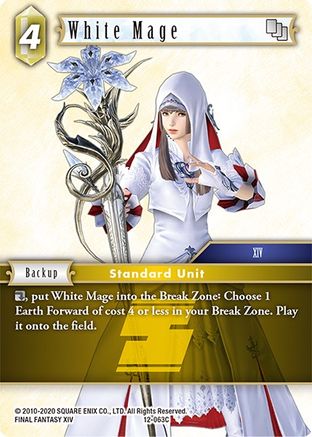 White Mage (XIV) (OPUS XII) Foil - Premium Final Fantasy Single from Opus XII - Just $0.30! Shop now at Game Crave Tournament Store