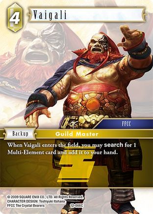 Vaigali (OPUS XII) Foil - Premium Final Fantasy Single from Opus XII - Just $0.31! Shop now at Game Crave Tournament Store