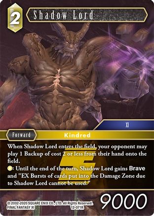 Shadow Lord (OPUS XII) - Premium Final Fantasy Single from Opus XII - Just $0.25! Shop now at Game Crave Tournament Store