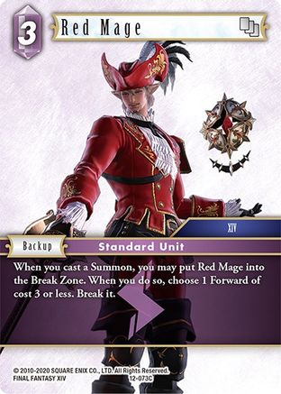 Red Mage (OPUS XII) - Premium Final Fantasy Single from Opus XII - Just $0.25! Shop now at Game Crave Tournament Store