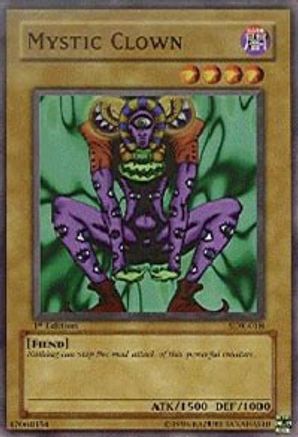 Mystic Clown (SDK-018) - Starter Deck: Kaiba 1st Edition - Premium Yugioh Single from Konami - Just $0.34! Shop now at Game Crave Tournament Store