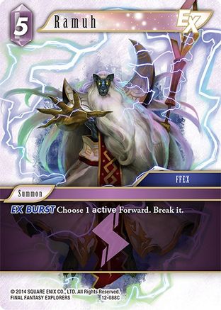 Ramuh EX (OPUS XII) Foil - Premium Final Fantasy Single from Opus XII - Just $0.29! Shop now at Game Crave Tournament Store