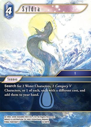 Syldra (OPUS XII) Foil - Premium Final Fantasy Single from Opus XII - Just $3.52! Shop now at Game Crave Tournament Store
