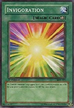 Invigoration (SDK-021) - Starter Deck: Kaiba 1st Edition - Premium Yugioh Single from Konami - Just $1.38! Shop now at Game Crave Tournament Store