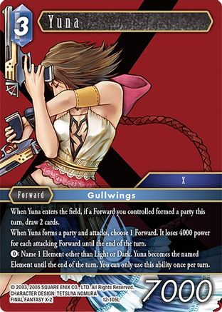 Yuna (OPUS XII) Foil - Premium Final Fantasy Single from Opus XII - Just $6.55! Shop now at Game Crave Tournament Store