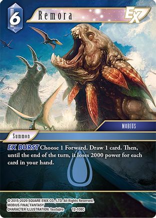 Remora EX (OPUS XII) Foil - Premium Final Fantasy Single from Opus XII - Just $1.46! Shop now at Game Crave Tournament Store