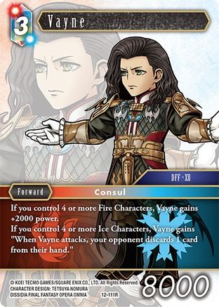Vayne (OPUS XII) - Premium Final Fantasy Single from Opus XII - Just $0.25! Shop now at Game Crave Tournament Store