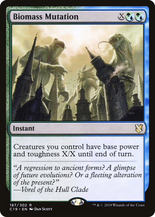 Biomass Mutation (C19-187) - Commander 2019 - Premium MTG Single from Wizards of the Coast - Just $0.08! Shop now at Game Crave Tournament Store