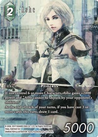 Ashe (Full Art) (OPUS XII) Foil - Premium Final Fantasy Single from Opus XII - Just $22.20! Shop now at Game Crave Tournament Store