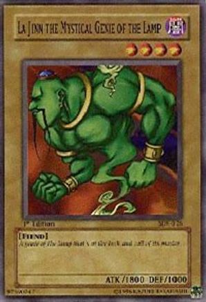 La Jinn the Mystical Genie of the Lamp (SDK-026) - Starter Deck: Kaiba Unlimited - Premium Yugioh Single from Konami - Just $0.48! Shop now at Game Crave Tournament Store