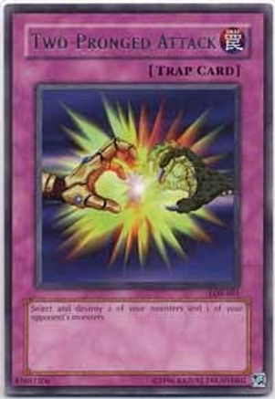 Two-Pronged Attack (SDK-034) - Starter Deck: Kaiba 1st Edition - Premium Yugioh Single from Konami - Just $1.30! Shop now at Game Crave Tournament Store