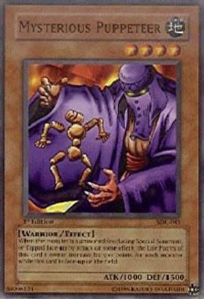 Mysterious Puppeteer (SDK-043) - Starter Deck: Kaiba Unlimited - Premium Yugioh Single from Konami - Just $0.30! Shop now at Game Crave Tournament Store