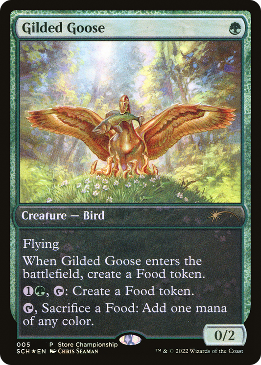 Gilded Goose (SCH-005) - Store Championships Foil - Premium MTG Single from Wizards of the Coast - Just $0.50! Shop now at Game Crave Tournament Store