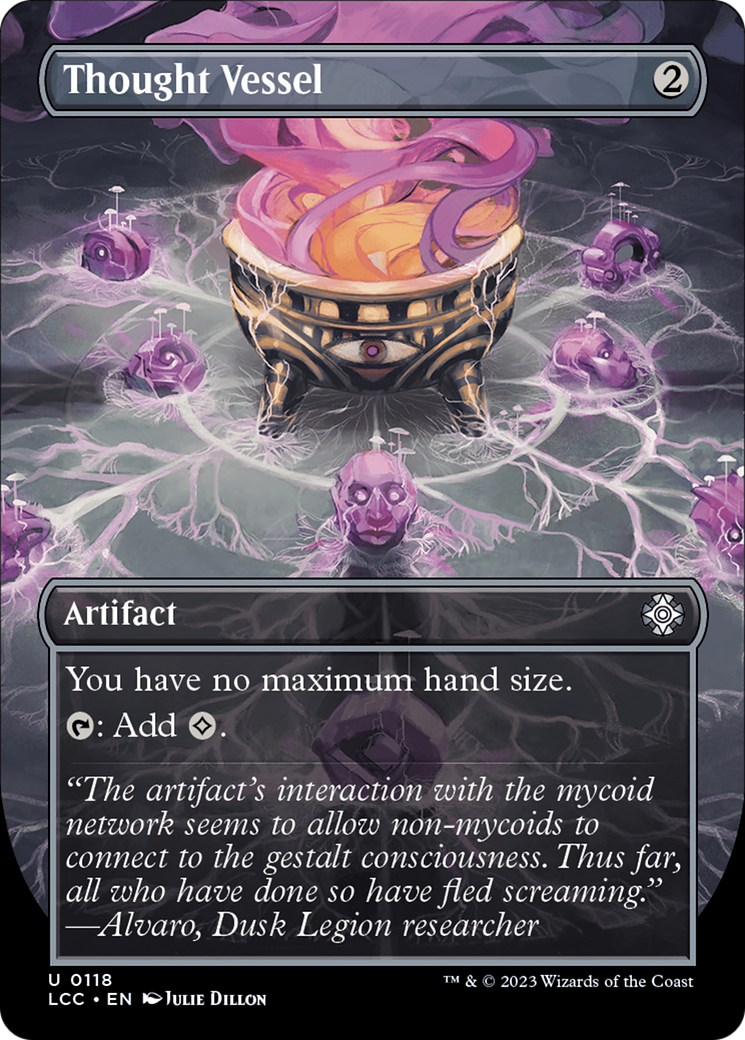 Thought Vessel (LCC-118) - The Lost Caverns of Ixalan Commander (Borderless) - Premium MTG Single from Wizards of the Coast - Just $2.05! Shop now at Game Crave Tournament Store