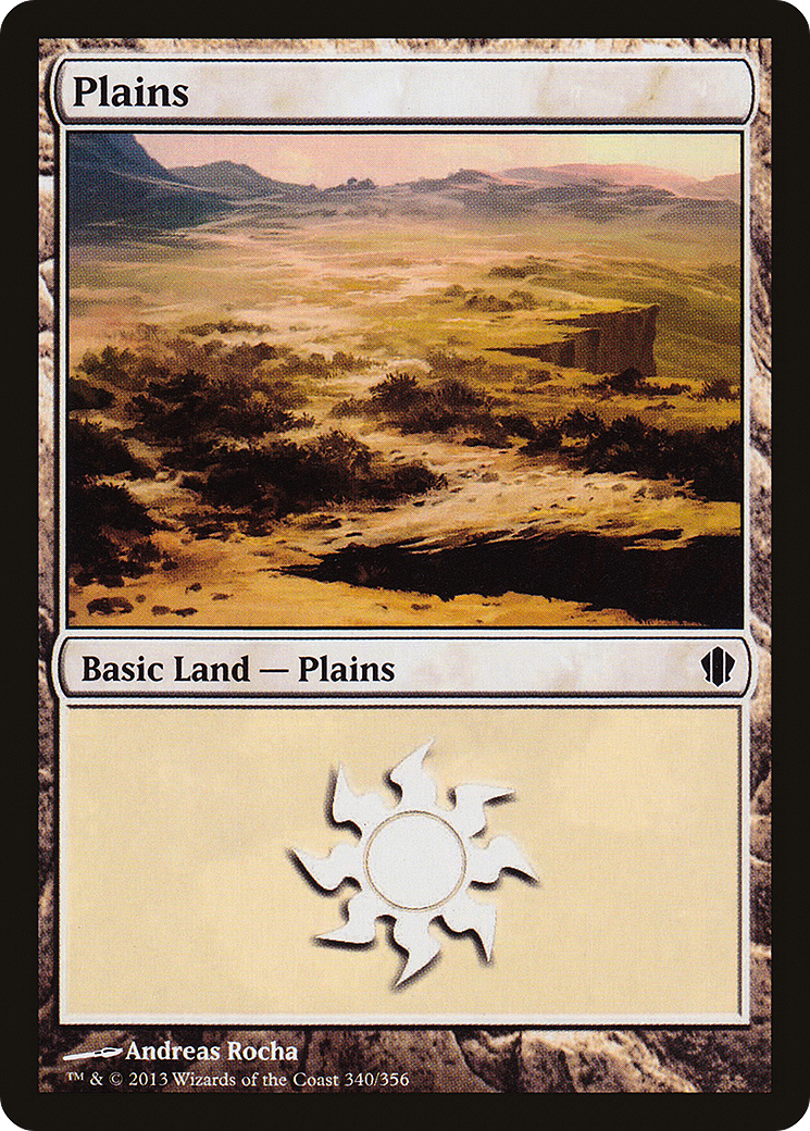 Plains (C13-340) - Commander 2013 - Premium MTG Single from Wizards of the Coast - Just $0.08! Shop now at Game Crave Tournament Store