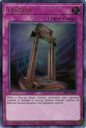 Tragedy (LART-EN030) - The Lost Art Promotion Limited - Premium Yugioh Single from Konami - Just $0.88! Shop now at Game Crave Tournament Store
