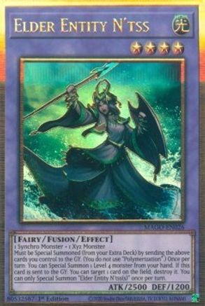 Elder Entity N'tss (MAGO-EN026) - Maximum Gold 1st Edition - Premium Yugioh Single from Konami - Just $1.17! Shop now at Game Crave Tournament Store