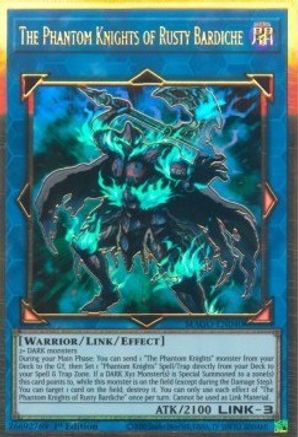 The Phantom Knights of Rusty Bardiche (MAGO-EN040) - Maximum Gold 1st Edition - Premium Yugioh Single from Konami - Just $0.46! Shop now at Game Crave Tournament Store