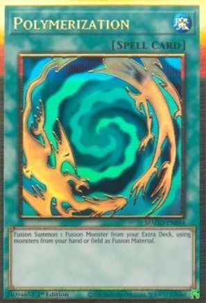 Polymerization (MAGO-EN044) - Maximum Gold 1st Edition - Premium Yugioh Single from Konami - Just $1.13! Shop now at Game Crave Tournament Store