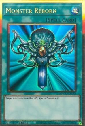 Monster Reborn (MAGO-EN045) - Maximum Gold 1st Edition - Premium Yugioh Single from Konami - Just $0.94! Shop now at Game Crave Tournament Store