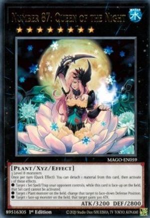 Number 87: Queen of the Night (MAGO-EN059) - Maximum Gold 1st Edition - Premium Yugioh Single from Konami - Just $0.25! Shop now at Game Crave Tournament Store