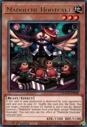 Madolche Hootcake (MAGO-EN068) - Maximum Gold 1st Edition - Premium Yugioh Single from Konami - Just $0.66! Shop now at Game Crave Tournament Store