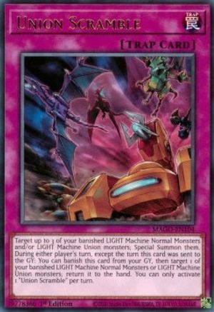 Union Scramble (MAGO-EN104) - Maximum Gold 1st Edition - Premium Yugioh Single from Konami - Just $0.08! Shop now at Game Crave Tournament Store