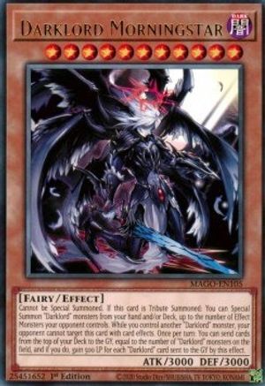 Darklord Morningstar (MAGO-EN105) - Maximum Gold 1st Edition - Premium Yugioh Single from Konami - Just $0.25! Shop now at Game Crave Tournament Store