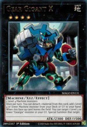 Gear Gigant X (MAGO-EN131) - Maximum Gold 1st Edition - Premium Yugioh Single from Konami - Just $0.29! Shop now at Game Crave Tournament Store